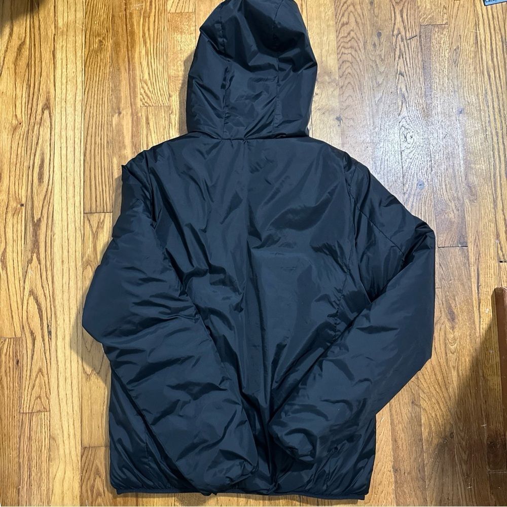 Norway 1963 Men's Black / army gree reversible puffer Jacket Hood Sz M - Picture 12 of 16